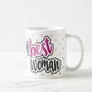 Best Woman Mug With Pink Chrome Effect