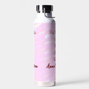 Best woman mum wife daughter add name text female water bottle
