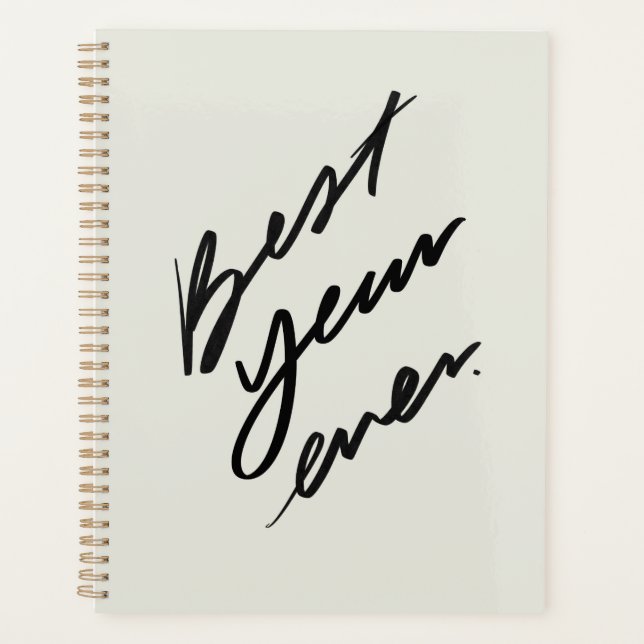 best year ever 2024 Planner (Front)