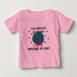 Best YiaYia Belongs to me Baby T-Shirt