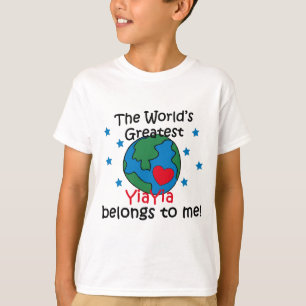 Best YiaYia Belongs to me T-Shirt