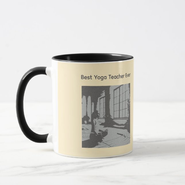 Best Yoga Teacher Ever Mug (Left)