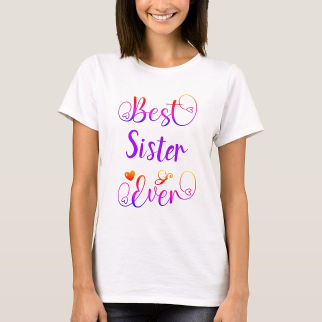 Best "your text" Ever Typography Script  T-Shirt (Front)