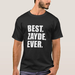 Best Zayde Ever Jewish Grandfather (ON DARK) T-Shirt