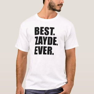 Best Zayde Ever Jewish Grandfather T-Shirt