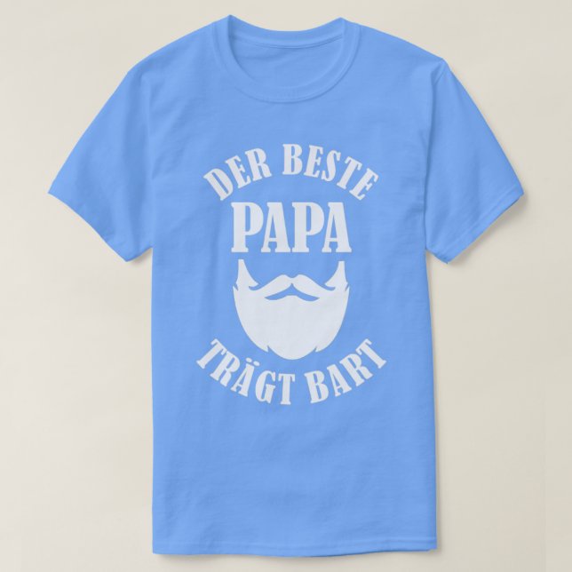 Beste Papa Bart  T-Shirt (Design Front)