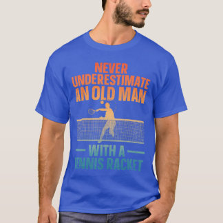 Bestennis Art For Men Grandpaennis Loverennis Play T-Shirt