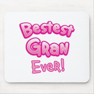 BESTEST gran EVER grandmother granny Mouse Mat