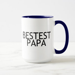 Bestest Papa Mug