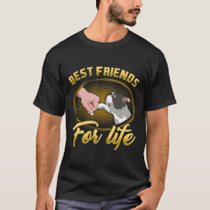 Bestfriends For Life Boston Terrier Dog Mum Dog Da T-Shirt
