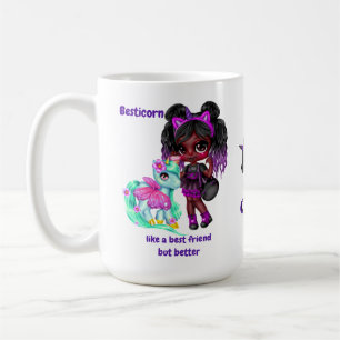 Besticorn Like A Best Friend But Better - Unicorn Coffee Mug