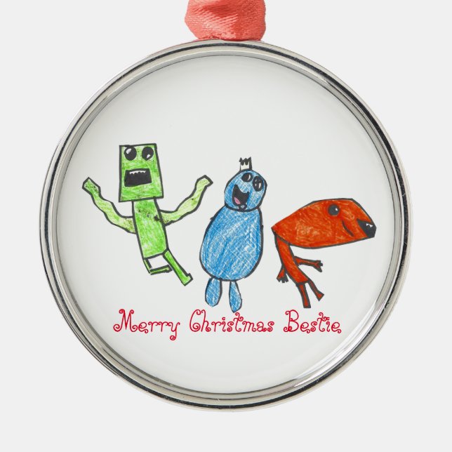 Bestie4You Christmas Ornament (Front)