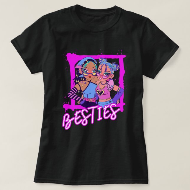 Bestie BFF T-Shirt (Design Front)