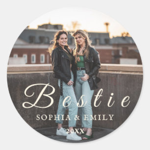 Bestie Collage Sticker – Names & Year Personalised