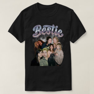 Bestie Custom Photo Collage T-Shirt