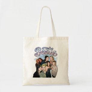 Bestie Custom Y2K Photo Collage Tote Bag
