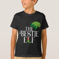 Bestie Elf Matching Family Christmas Party Pajama