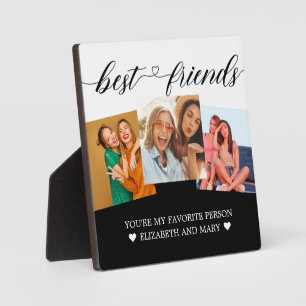 Bestie Gifts Personalised Photo Collage BFF Gifts Plaque