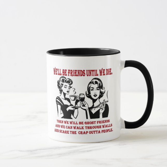 Bestie Mug Humorous Housewife (Right)