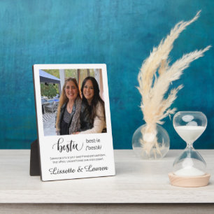 BESTIE PHOTO PLAQUE
