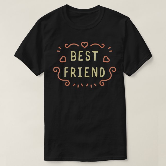Bestie Squad BFF Best Friend Forever Friendship  T-Shirt (Design Front)