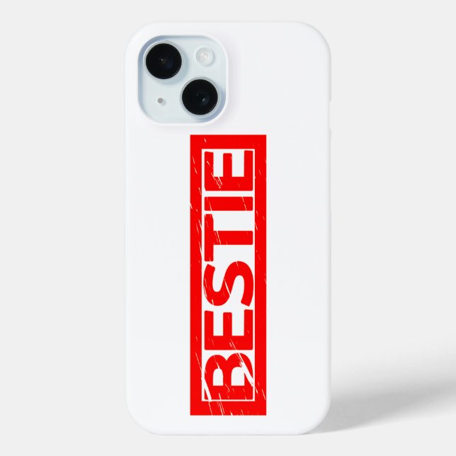 Bestie Stamp Case-Mate iPhone Case (Back)