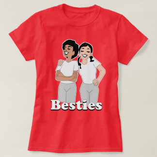 Bestie T-shirt (for girls and women variant #3)