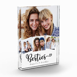 Besties 4 Photo Collage Best Friend's Block