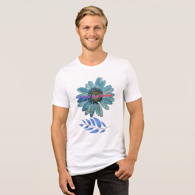 Besties are Forever Tri-Blend Shirt (Front Full)