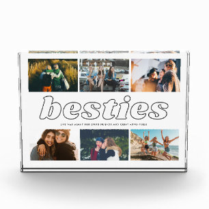 Besties Best Friend Quote Photo Collage