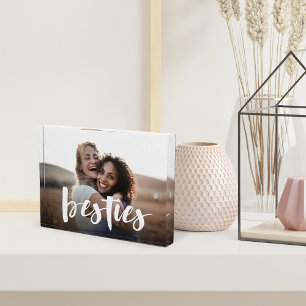 Besties   Best Friend Script Overlay Photo Block