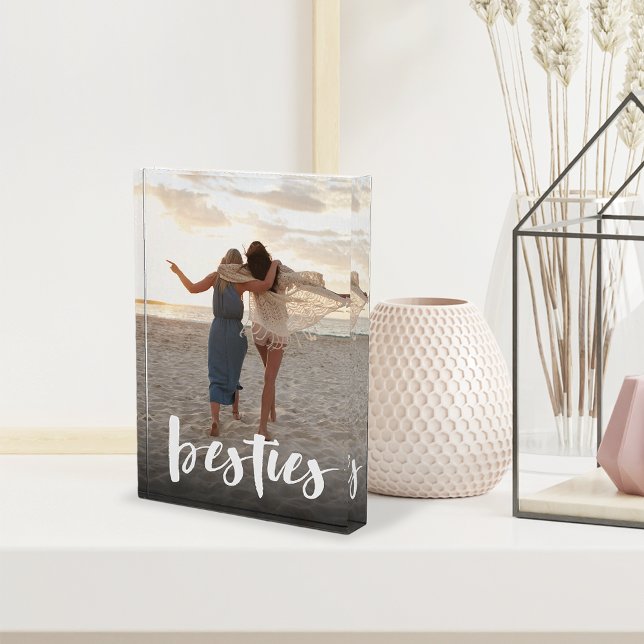 Besties | Best Friend Script Overlay Photo Block (Creator Uploaded)