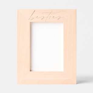 Besties Best Friends BFFs Etched Frames