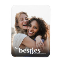 Besties Best Friends Custom Photo