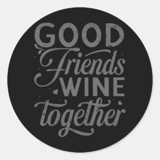 Besties BFF Heart Best Friends Bestie  Classic Round Sticker