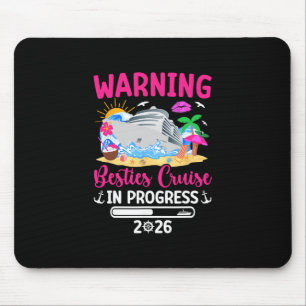 Besties Cruise Trip In Progress 2026 Best Friend C Mouse Mat