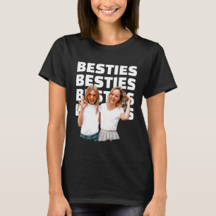 Besties Custom Photo BFF  Best Friend Gift T-Shirt