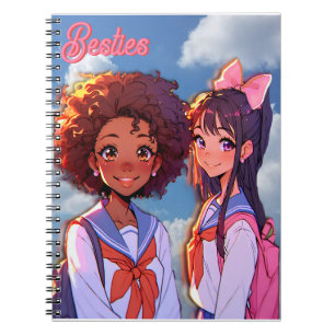 Besties First Day At School Notebook