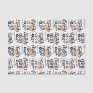 Besties for Life BFF Friends Forever Gift Tissue Paper