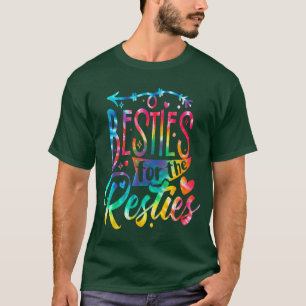 Besties For Restie BFF Best Friends Matching Coupl T-Shirt