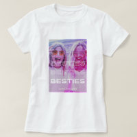 Besties | Modern Text and Colourful Photo Effect