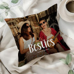 BESTIES' Personalised Cute BFF Gift  Cushion<br><div class="desc">This adorable, personalised photo pillow is a charming way to remind your bestie of the special bond you share. Just upload a picture, customise the text, and choose a unique colour scheme. It's the ideal gift for Christmas or birthdays—or any day you want to let them know how much s/he...</div>