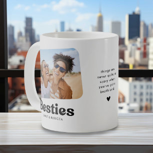 Besties Personalized Friendship Gift Coffee Mug