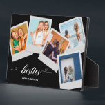 Besties Photo Collage BFF Cute 4 Photo Gift Plaque<br><div class="desc">Besties Photo Collage BFF Cute 4 Photo Gift</div>