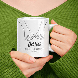 Besties Pinky Promise Coffee Mug