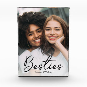 Besties Script Custom Photo Block