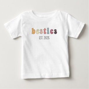 Besties Toddler Shirt, Baby Buddies Shirts, Newbor T-Shirt