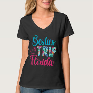 Besties Trip Florida Vacation Matching Best Friend T-Shirt