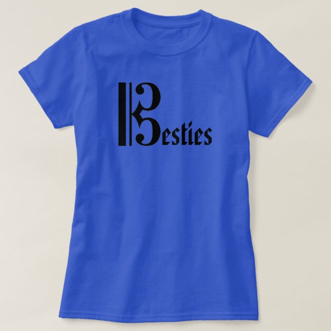 Besties Viola T-shirt (Design Front)