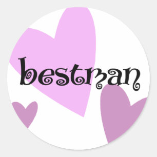 Bestman Classic Round Sticker